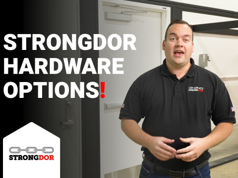 Strongdor Hollow Metal Door & Frame System | Hardware Options